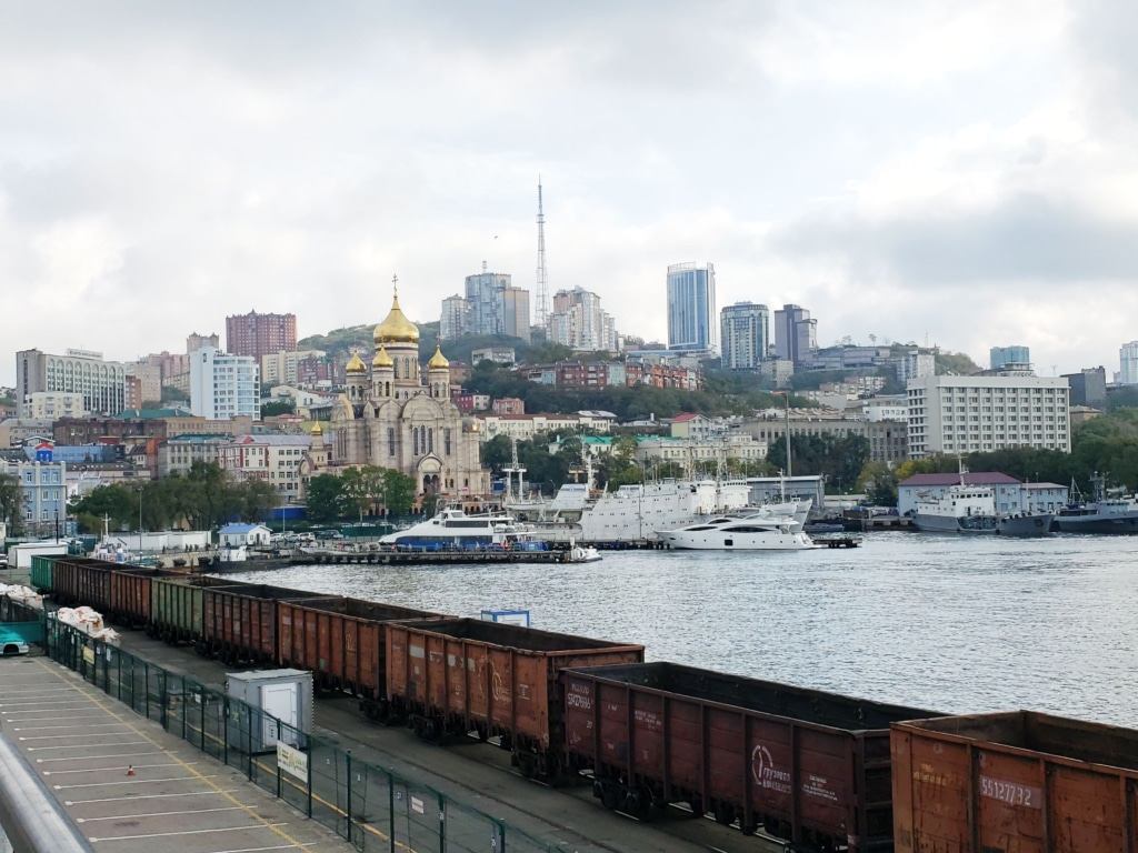 Vladivostok from Train Station