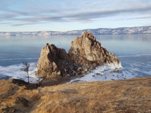 Irkutsk Study Abroad shaman rock