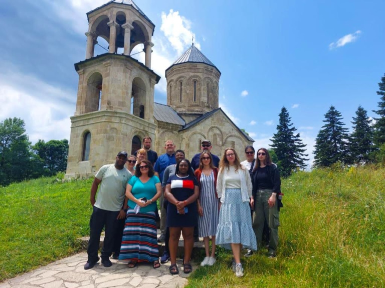 Nikortsminda Cathedral Georgia Faculty led programs Hobart and William Smith Colleges.