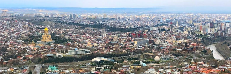 Featured Tbilisi skyline