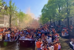 Kings Day in The Netherlands