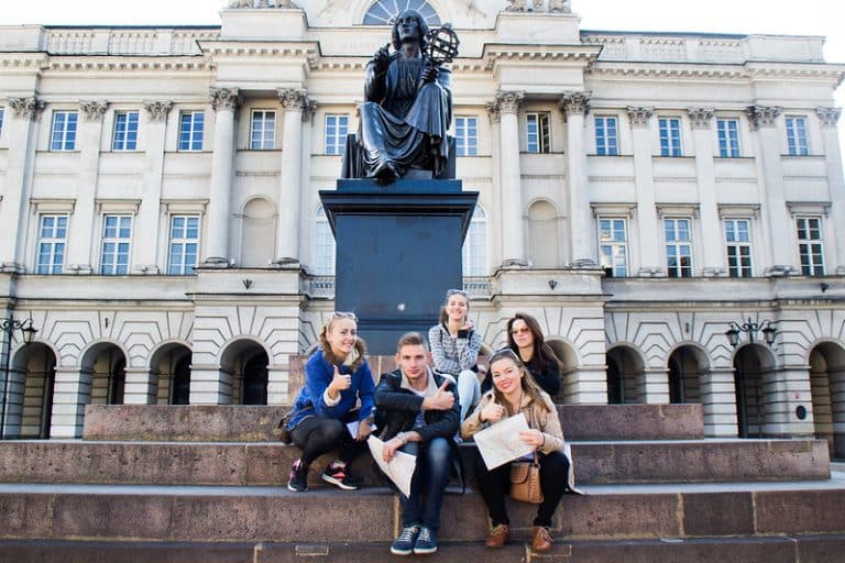 Students in Warsaw