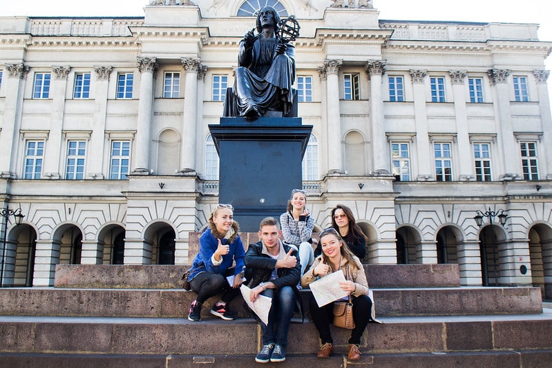 Students in Warsaw