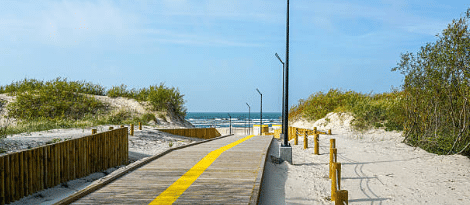 Liepāja beach front