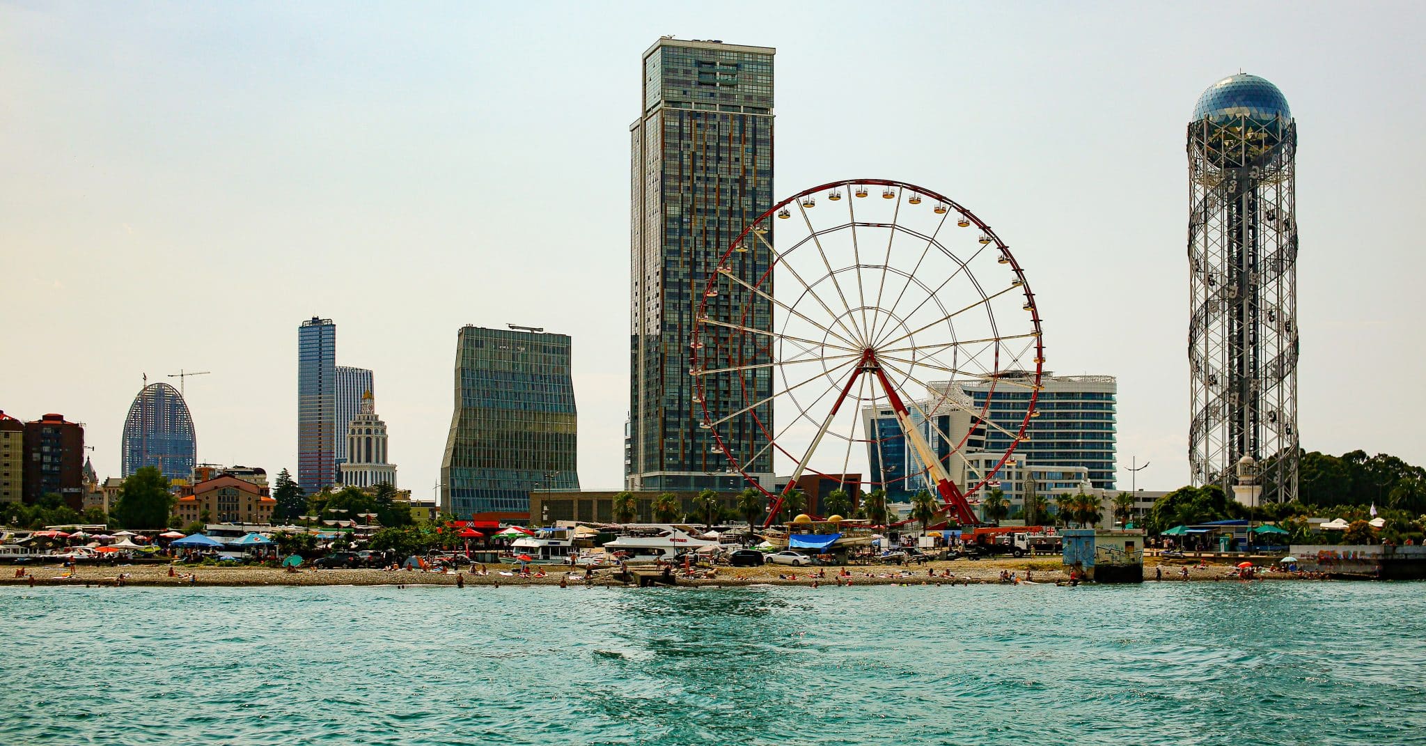 Batumi coastline