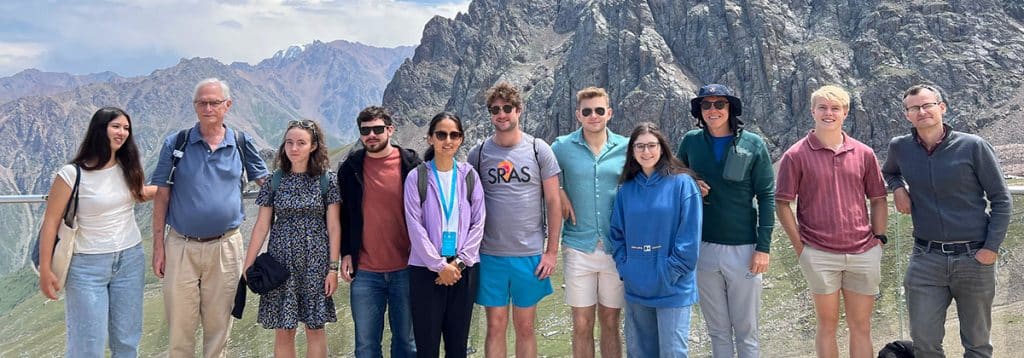 Students exploring Kazakhstan