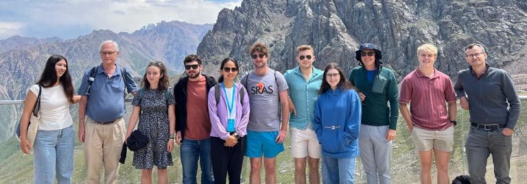 Students exploring Kazakhstan