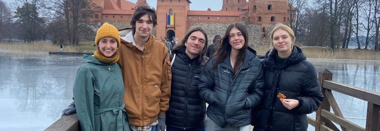 Students at Trakai Island Castle3