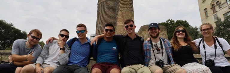 Students in Azerbaijan