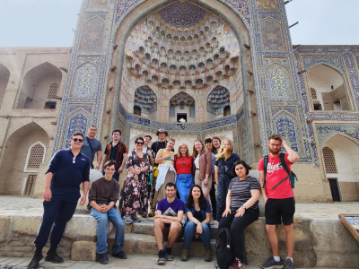 Study Abroad in Uzbekistan Art Architecture